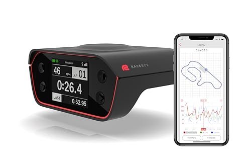 10Hz GPS Official Based Performance Meter Box with Mobile App - Car Lap Timer and Drag Meter - Racing Accelerometer Data Logger