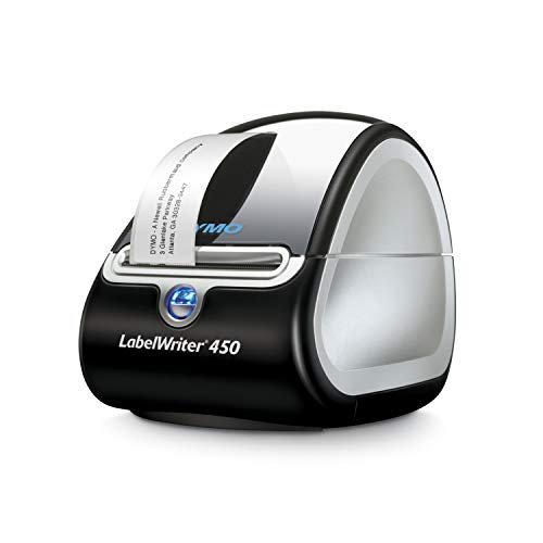 DYMO Label Printer LabelWriter 450 Direct Thermal Label Printer, Great for Labeling, Filing, Shipping, Mailing, Barcodes and More