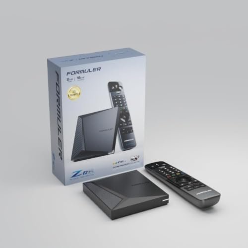 Formuler Z12 Pro - 4K Streaming Media Player, Android 12, HDR10+, Gigabit LAN, Dual-Band WiFi, 2GB RAM, 16GB ROM, Bluetooth Voice Remote