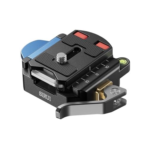 SIRUI QC-55 Quick Release Plate and Clamp, 55mm Camera Mount Adapter
