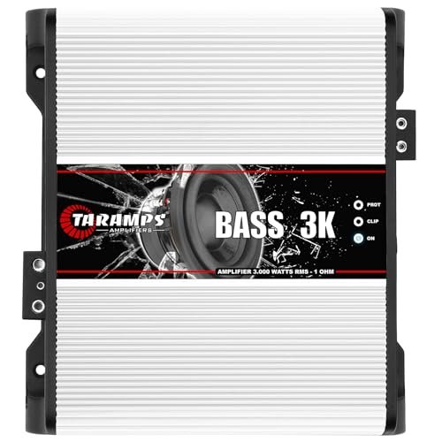 Taramps BASS 3K 1 Ohm 3000W RMS Monoblock Subwoofer Car Subwoofer Amplifier