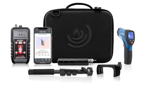 Tramex Flooring Installer Kit FINSK, Infrared Surface Thermometer