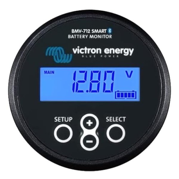Victron Energy BMV-712 Smart Battery Monitor with Shunt 6.5-70 VDC - Black