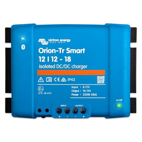 Victron Energy Orion-Tr Smart DC-DC Charger 12/12V 18A 220W Isolated