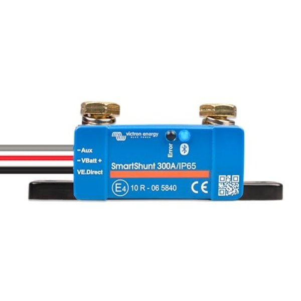Victron Energy SmartShunt IP65 Battery Monitor, 300A