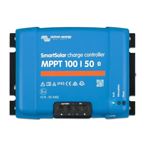 Victron Energy SmartSolar MPPT Solar Charge Controller 100V, 50A, 12/24V